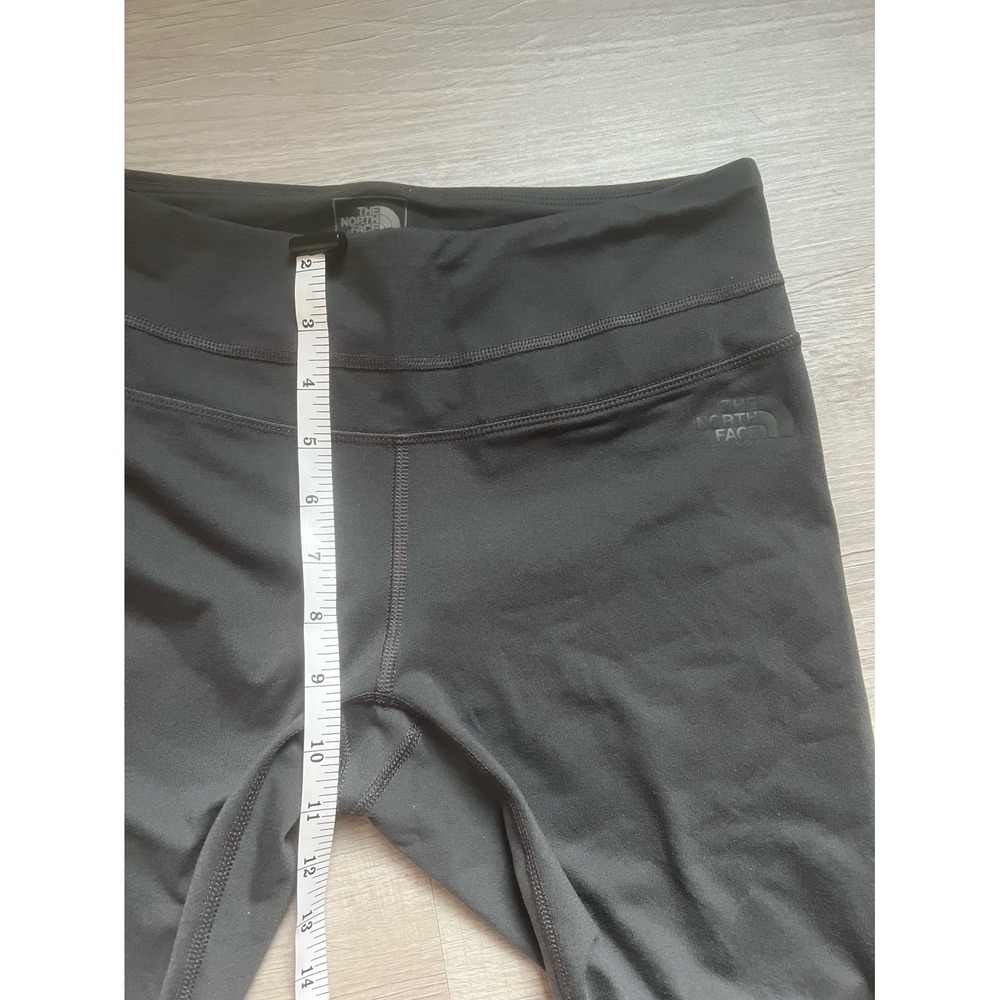 The‎ NORTH FACE dark grey charcoal soft leggings women's flash dry medium
